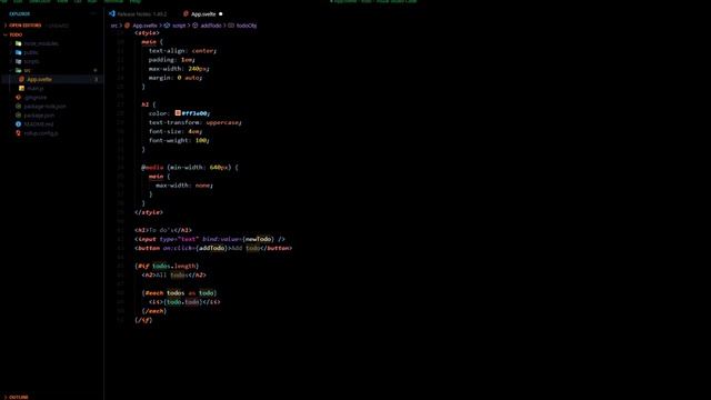 Create a basic Svelte To Do App in 8 MINUTES! (2020) смотреть онлайн