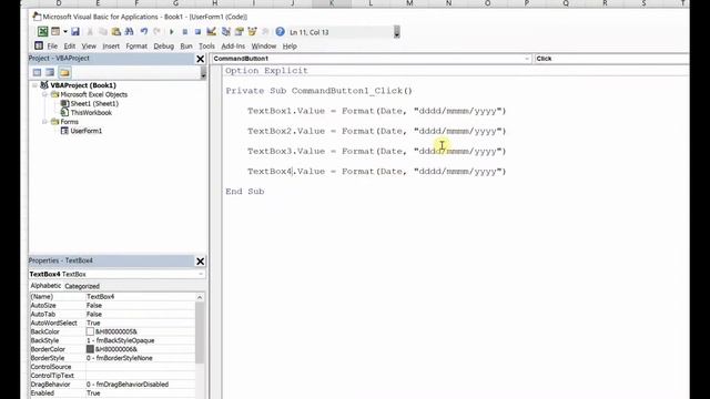 Cara memanipulasi tanggal dalam VBA Excel - Format Date Part 1 смотреть онлайн