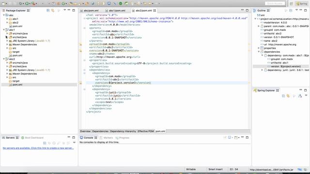 AspectJ module dependency with Maven смотреть онлайн