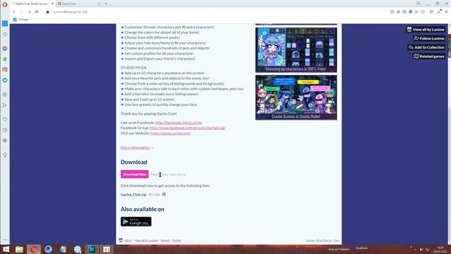 [ENSINANDO COMO BAIXAR GACHA CLUB] para pc sem emulador tutorial *2022* смотреть онлайн