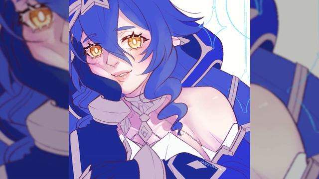 [Speedpaint CSP] Fanart Genshin Impact Layla смотреть онлайн