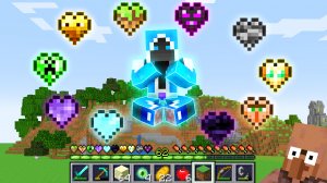 Майнкрафт, но С КРУТЫМИ УЛЬТРА ЖИЗНЯМИ ДАЮЩИЕ МЕГА СПОСОБНОСТИ прохождение майнкрафта