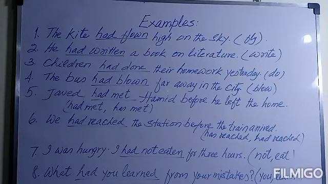 Past Perfect Tense Exercise. Basic English Grammar. смотреть онлайн