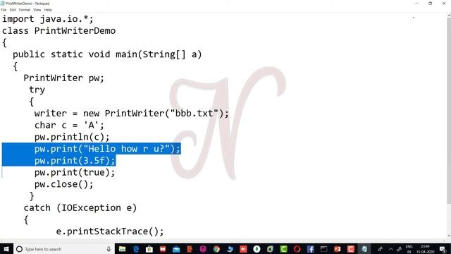 Java FileWriter | FileReader | PrintWriter | BufferedWriter | BufferedReader смотреть онлайн