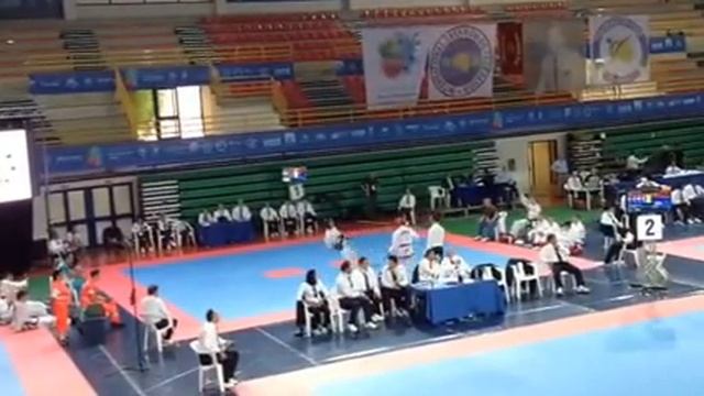 Первенство Мира 2016, командный спарринг , юниоры 16-17 лет смотреть онлайн