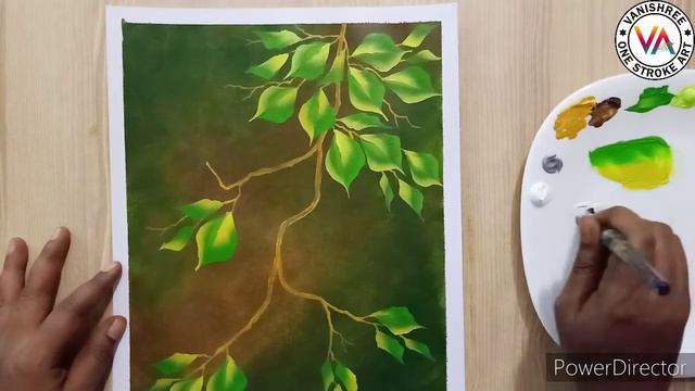 Most Beautiful Flower Painting Acrylics | Bougainvillea Flower Painting Tutorial For Beginners #art смотреть онлайн