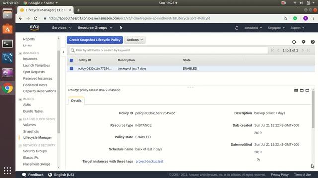 How to set Automated backups of your ec2 and rds смотреть онлайн