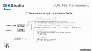 DIAStudio | Online Training DIAScreen DIATag and LUA Programming