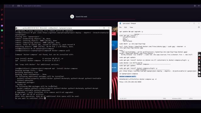 How to install Open Project in Ubuntu Serve смотреть онлайн