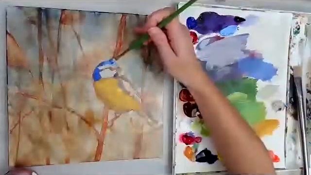 New Classes! How to paint in oil online! смотреть онлайн