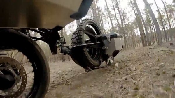 C-WAY "Canyon" - single wheel mototrailer c-way.com.ua