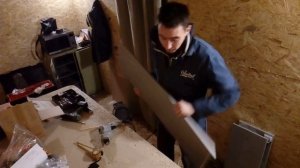 Сверление торцевых отверстии под евровинт(конфирмат)