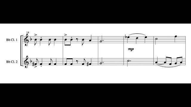 Jazz Clarinet Duet: "Harlem Blue" смотреть онлайн