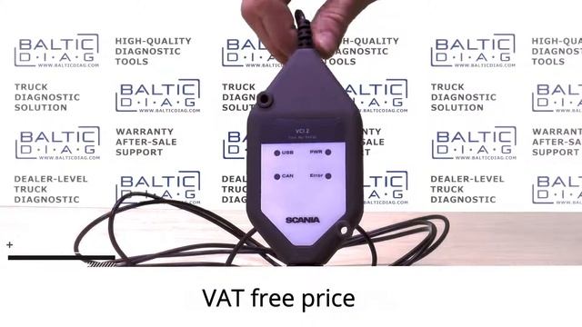 SCANIA VCI2 BALTICDIAG.COM Truck diagnostic tools смотреть онлайн