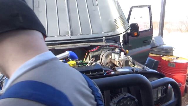 УАЗ на V8. Первый выезд смотреть онлайн