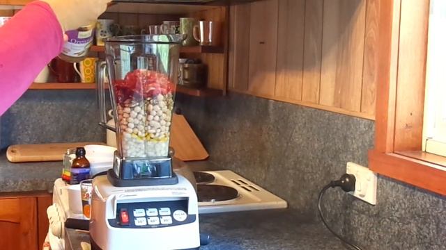 Optimum 9200 high-speed blender: making creamy tomato garlic hummus смотреть онлайн