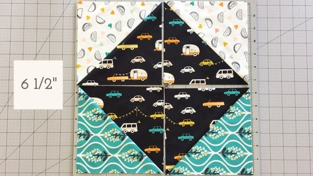 Quilting for Beginners- How to Make a Linking Block Tutorial with Day Trip by Made Everyday смотреть онлайн