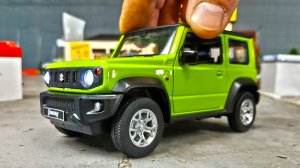 Моделька SUZUKI JIMNY со светом и звуком. Про машинки.