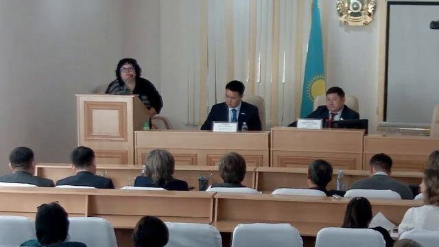 Внеочередная 7 сессия маслихата Глубоковского района смотреть онлайн