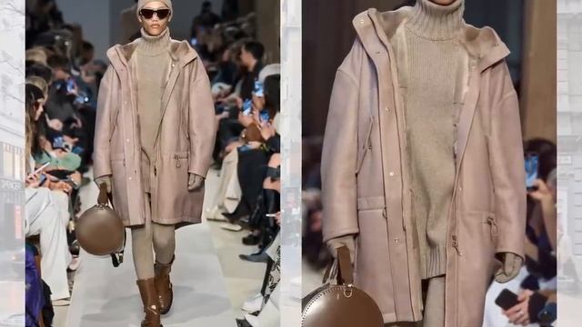 Max Mara мода осень-зима 2023-2024 в Милане - Стильная одежда и аксессуары