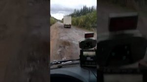 Дорога Котлас-Сыктывкар 50км бездорожья.