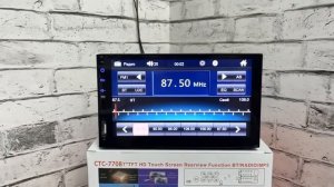 Магнитола 1 din 7 дюймов