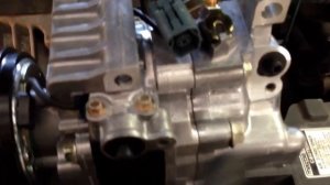 08 Mazda CX7 AC Compressor Replacement Part 2