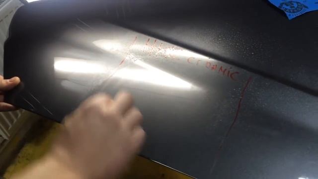 Защитного керамического покрытия HKC Test scratch protective ceramic coating HKC смотреть онлайн