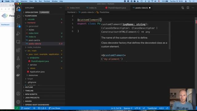 How to add a client-side view to an existing Vaadin app смотреть онлайн