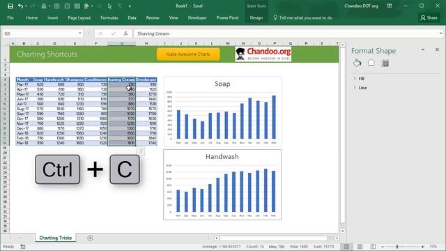Top 5 must know shortcuts for Better Excel Charts смотреть онлайн