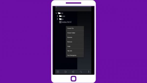 How to use AWD The IDE of Web development for android