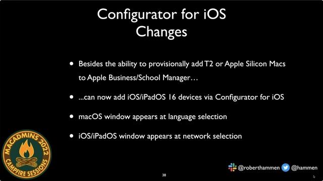 2022 Campfire Session Week 9.2: macOS 13: What You Need To Know: by Robert Hammen смотреть онлайн