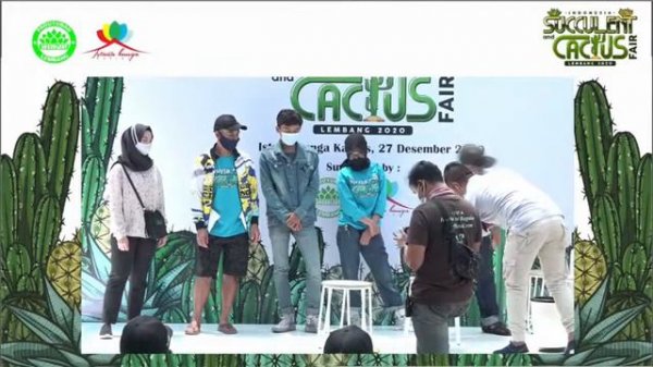 LIVE STREAMING INDONESIA SUCCULENT & CACTUS FAIR 2020