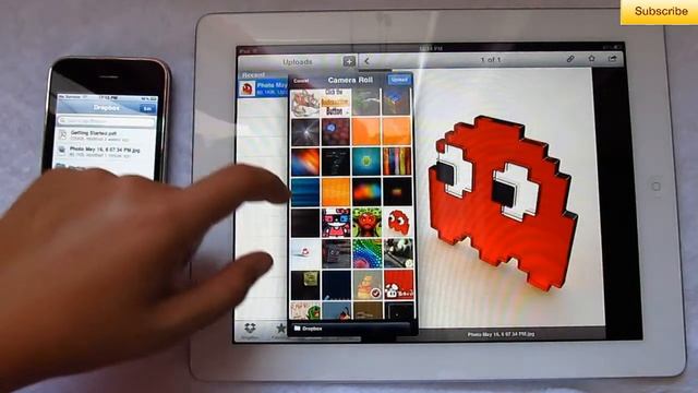 Dropbox Demo - app for my iPad 2 and iPhone 3G [HD] смотреть онлайн