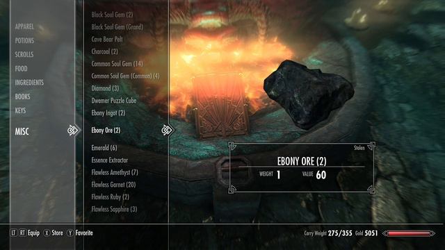 Skyrim:Daedric armor ingredients смотреть онлайн