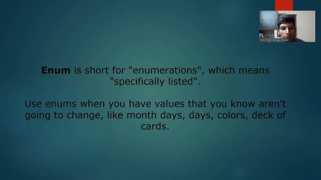 ENUM in java смотреть онлайн