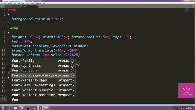 Pure CSS Animated Wavy Background - Tutorial смотреть онлайн