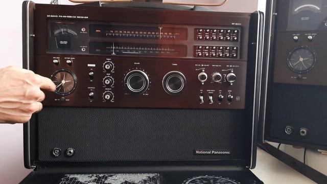 Радіоприймач (радиоприемник) National Panasonic RF 8000 реставрація, огляд (рестарация и обзор). смотреть онлайн