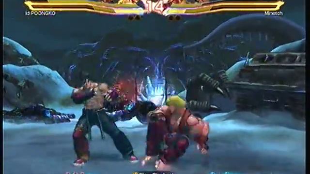 Street Fighter X Tekken: Minetch (Xiayou-Ken) vs. Id POONKGO (Jin-Hwaorang) SD смотреть онлайн