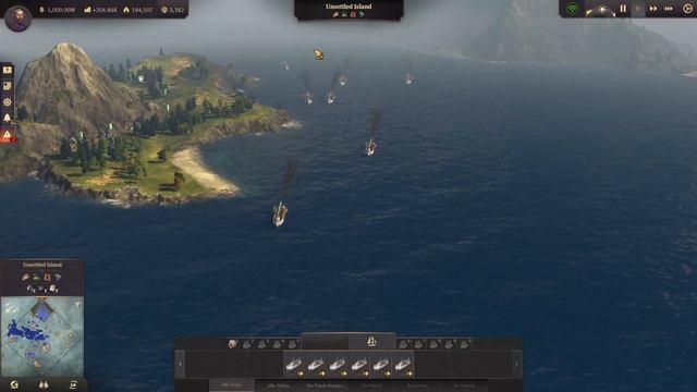 Anno 1800 - Biggest city part 13 - Game breaking boatrace смотреть онлайн