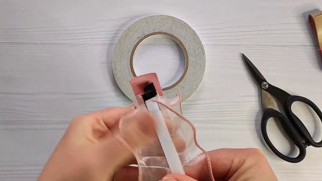 МК: ПРОСТОЙ ОБОДОК ИЗ ЛЕНТ