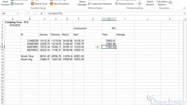 Microsoft Excel 2016 Tutorial for Beginners – How to Use Excel Part 2 смотреть онлайн