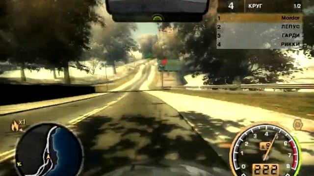 NFS Most Wanted (2005) - Mercedes-Benz SL500 (Максимальная) - Грей-поинт (Кольцо) смотреть онлайн