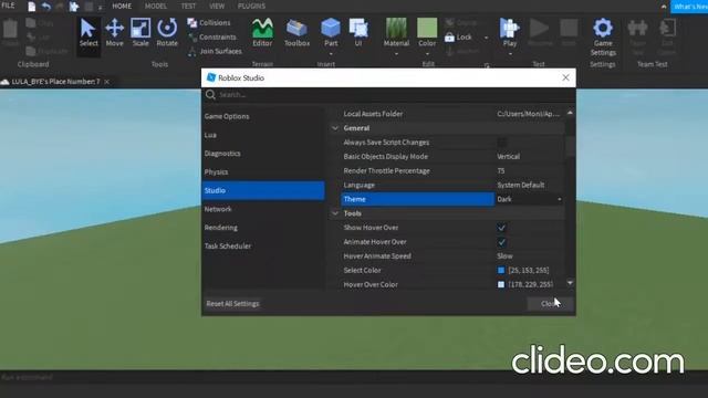 How To Turn on Dark Theme In Roblox Studio | 2021 смотреть онлайн