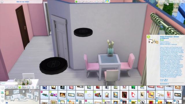 Pretty in Pink Apartment // Sims 4 Speed Build смотреть онлайн