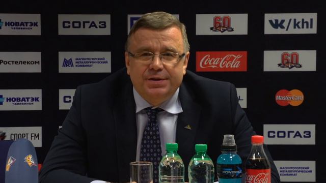 Плей-офф 15/16. Пресс-конференция. Металлург - Салават Юлаев смотреть онлайн