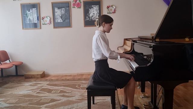 В.А.Моцарт Соната N13 Си бемоль мажор К333 Исп. Айзятова Элина смотреть онлайн