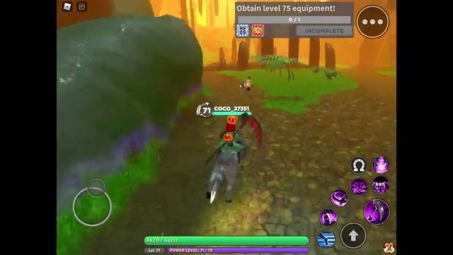 Daily Quests Defeat 30 Red goblin. Where Red goblin? (Roblox World // Zero) смотреть онлайн