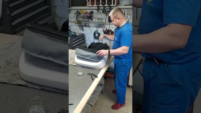 Ремонт сиденья. смотреть онлайн