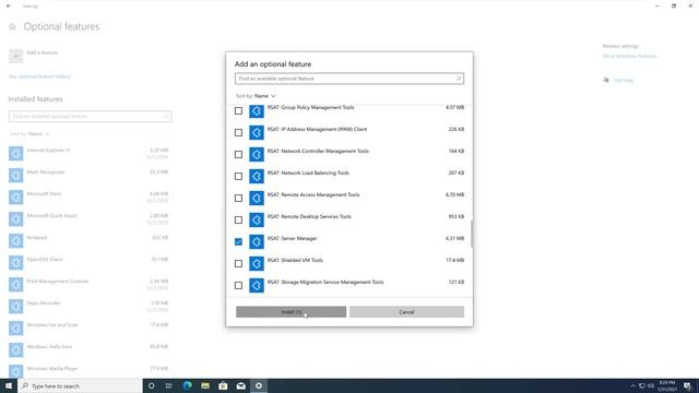 Install RSAT Server Manager for Windows 10 version 20H2 смотреть онлайн